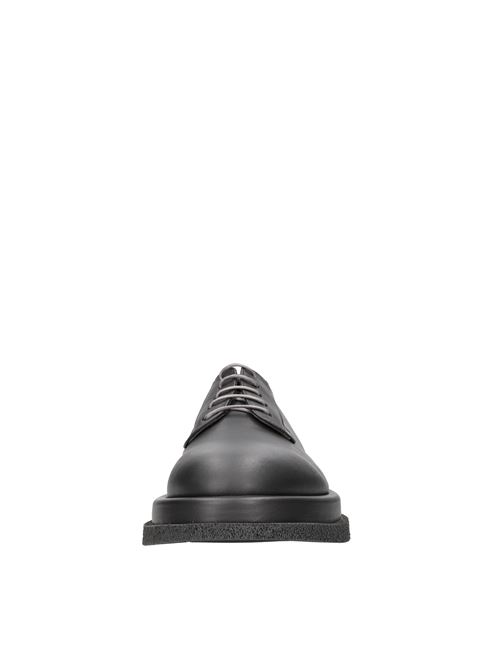 Stringate  modello FRANK in pelle THE-ANTIPODE | FRANK 403DARK GREY
